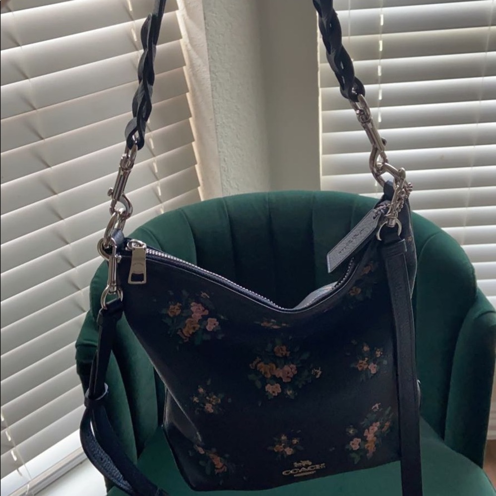 FINAL SALE! Coach floral mini Abby